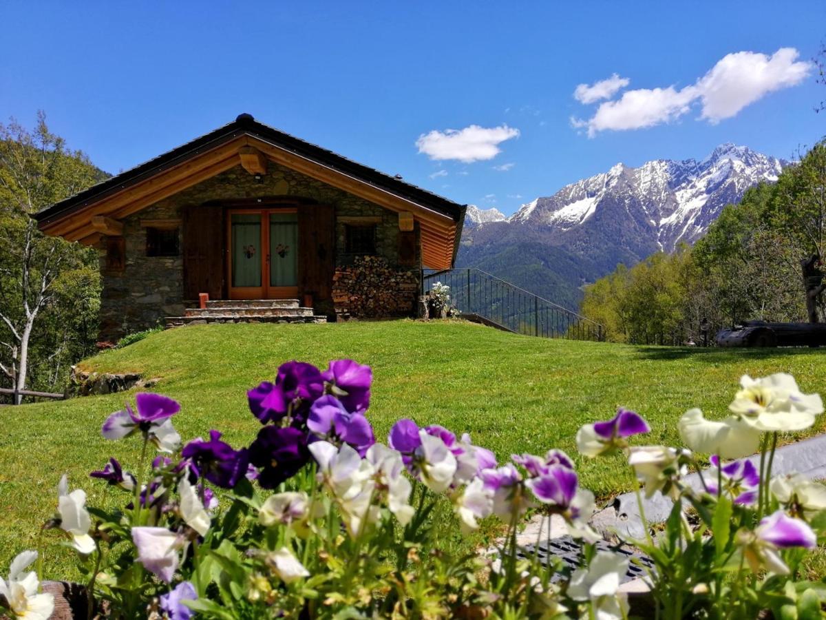 Chalet Cuore Selvatico Monno Exterior photo