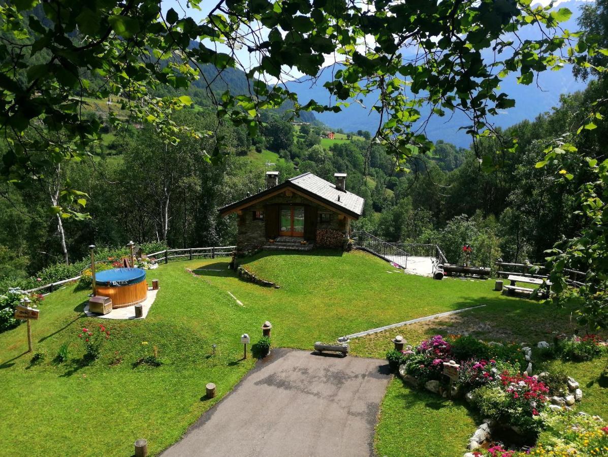 Chalet Cuore Selvatico Monno Exterior photo